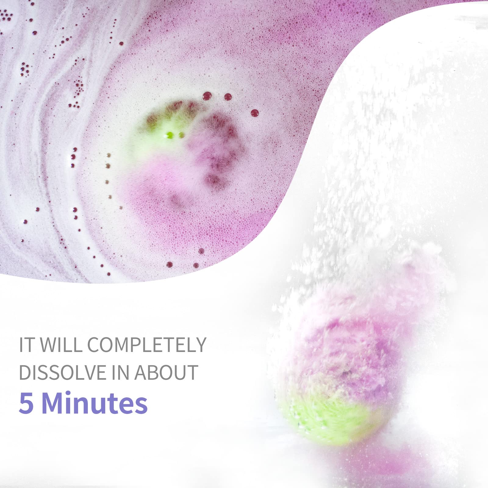 INTEYE Eucalyptus Mist aroma bath bomb offers refreshing steam and clear breathing.
