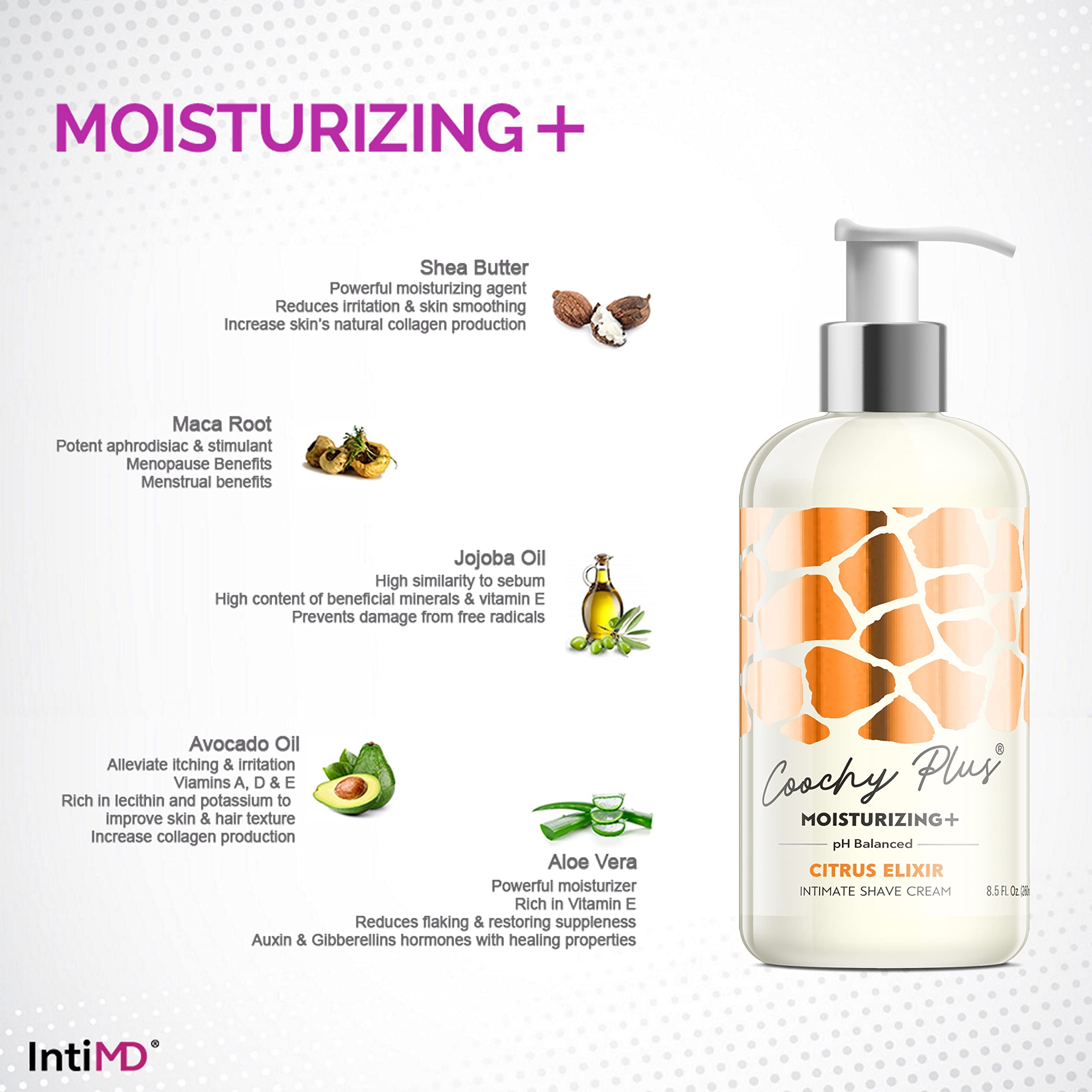 IntiMD Coochy Plus After Shave Mist spray ready for use