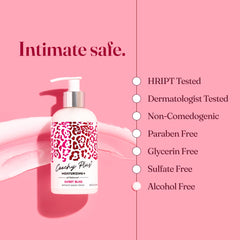 IntiMD Coochy Plus Sweet Bliss ingredients showcase jojoba-avocado-aloe for nourishment