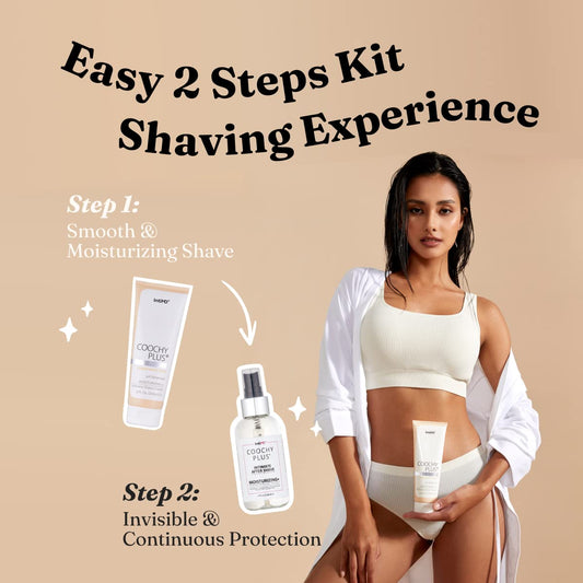 IntiMD Coochy Plus after shave mist bottle spray for quick refresh