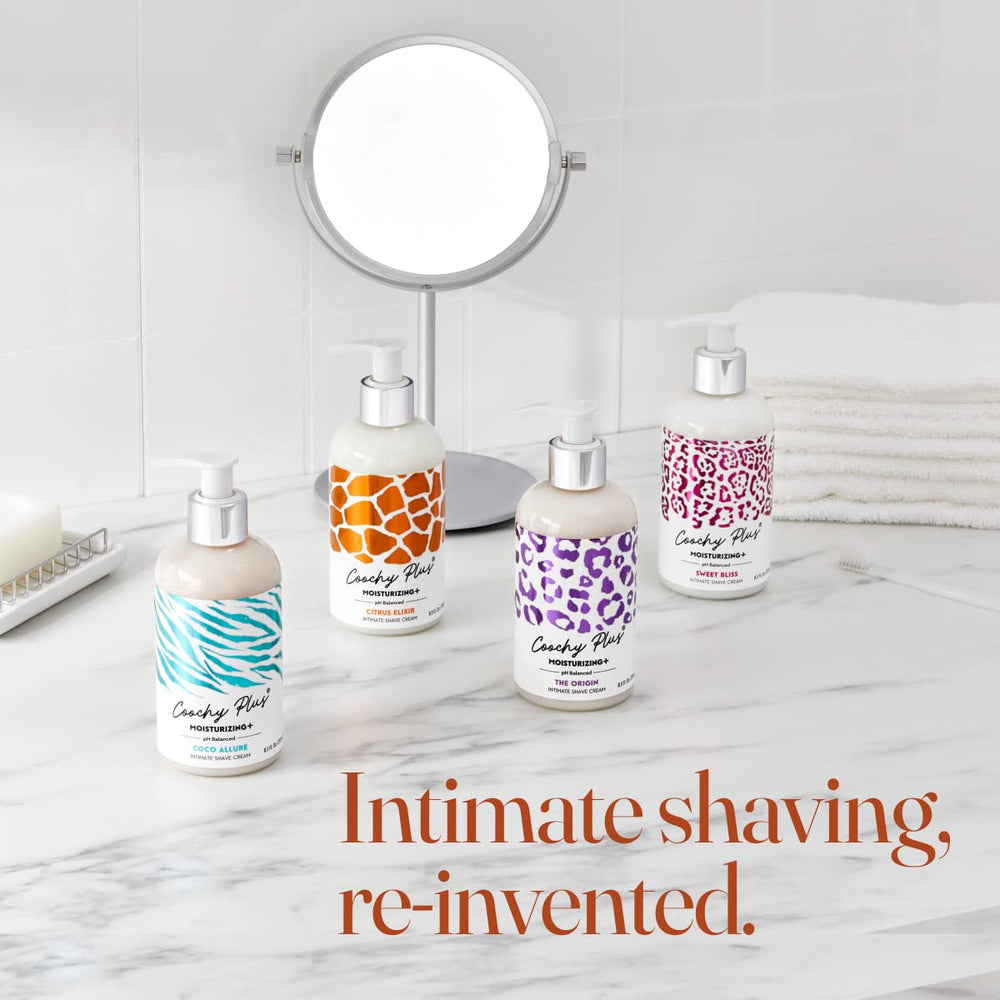 Versatile use of Coochy Plus on bikini line and underarms