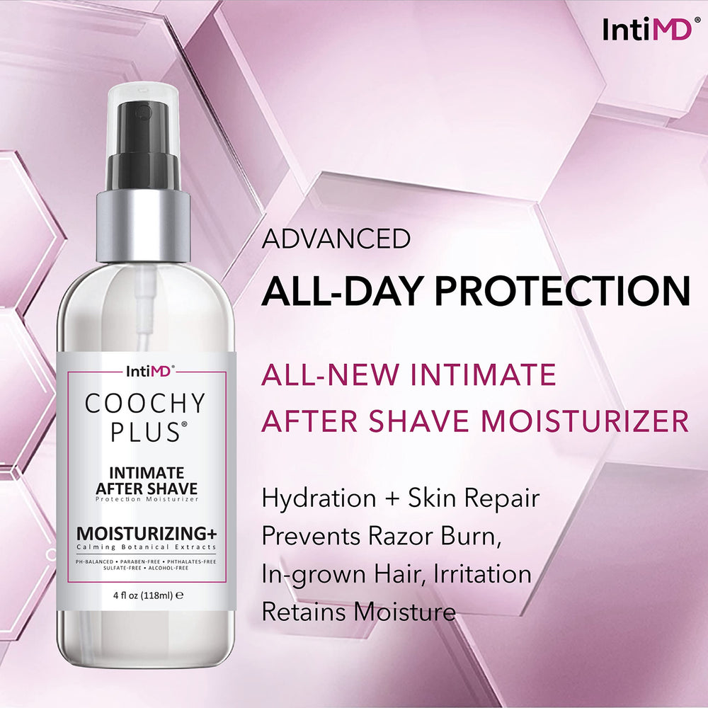 IntiMD dermatologist-developed hypoallergenic formula label