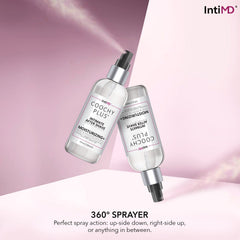 IntiMD parabens and sulfates-free claim graphic on packaging