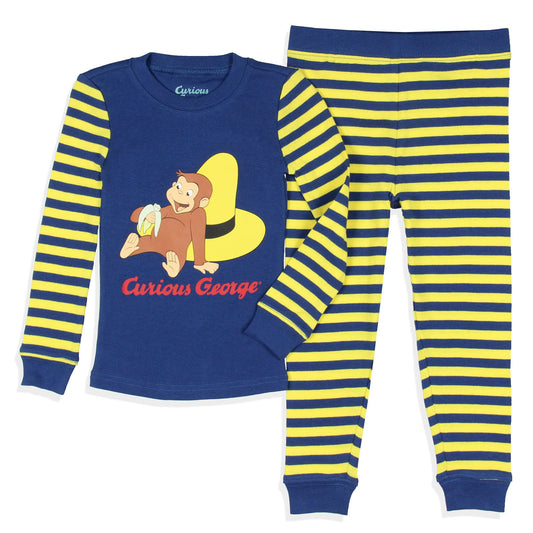INTIMO Curious George pajama graphic featuring the character for playful bedtimes