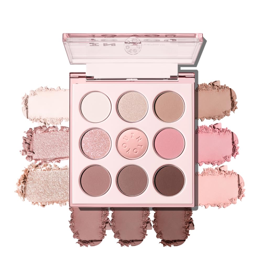 INTO YOU Eyeshadow Palette compact case enables versatile day-to-night looks.