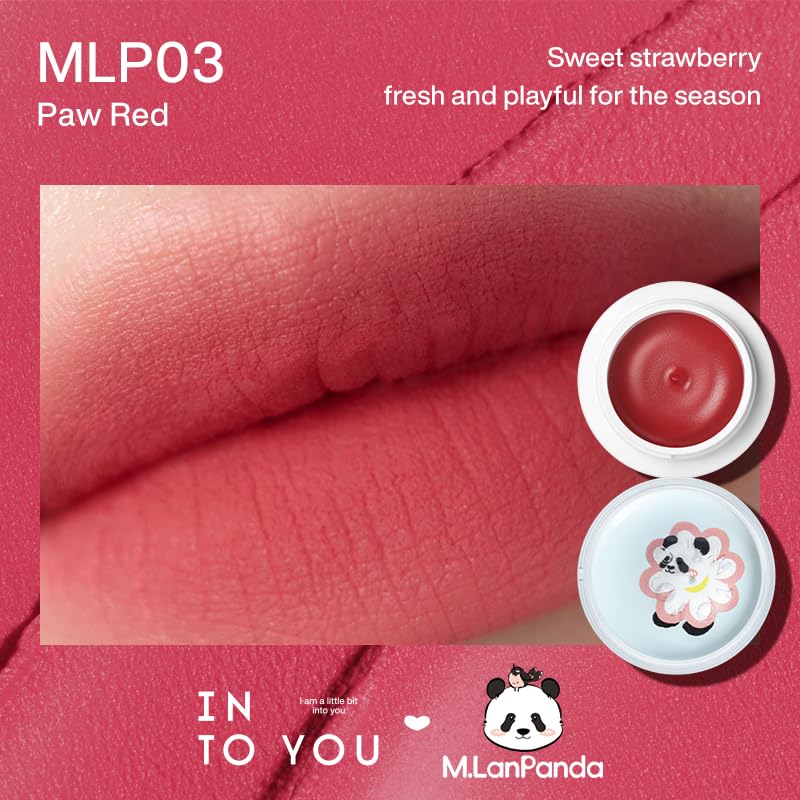 INTO YOU M.Lan Panda Lipbrush included for precise application
