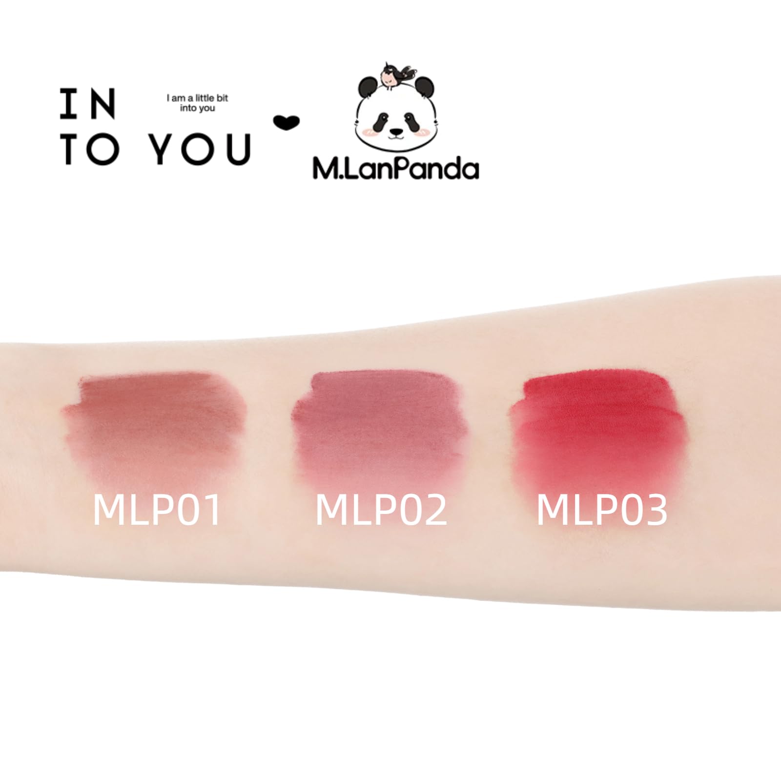 INTO YOU Mud-texture lip finish close-up with airy matte look