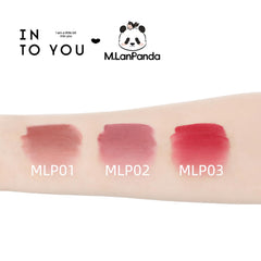 INTO YOU Mud-texture lip finish close-up with airy matte look