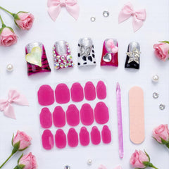 IntoVibes 3D hearts nails create playful, feminine accents.
