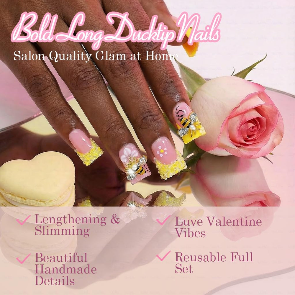 IntoVibes daily-wear nails suitable for typing and work.