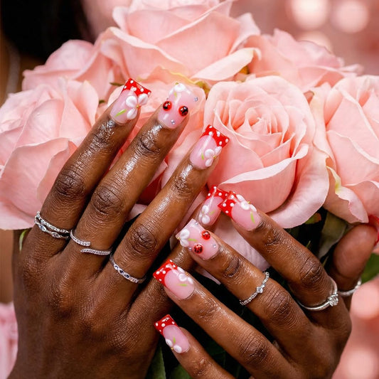 IntoVibes duck nails closeup for daily wear with a chic short shape