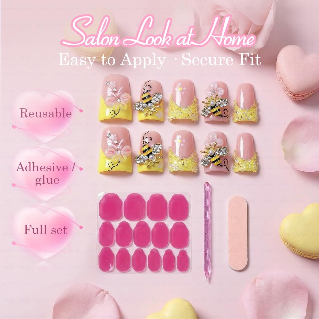 IntoVibes easy-application nails for quick at-home wear.