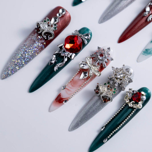 IntoVibes handmade nails with smooth edges for salon-quality at home.