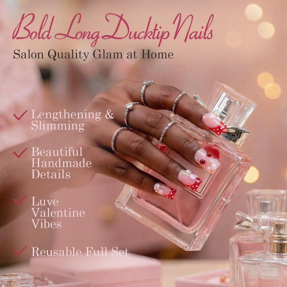 IntoVibes ladybugs embellished nails add playful charm to outfits