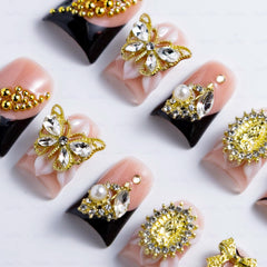 IntoVibes press-on nails provide easy application for quick manicures.