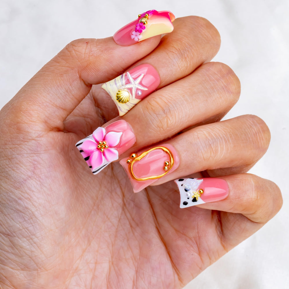 IntoVibes reusable-false-nails designed for multiple wears with proper care.