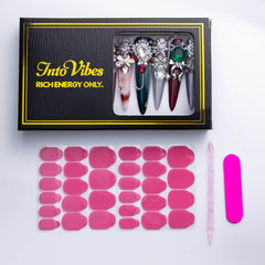IntoVibes long-square nails suited for daily work and party looks.