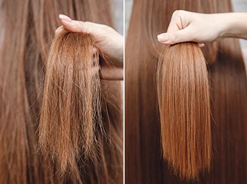 INVERTO REVOLUTION Pure Advanced Silicone Hair Serum applied to towel-dried hair for shine.
