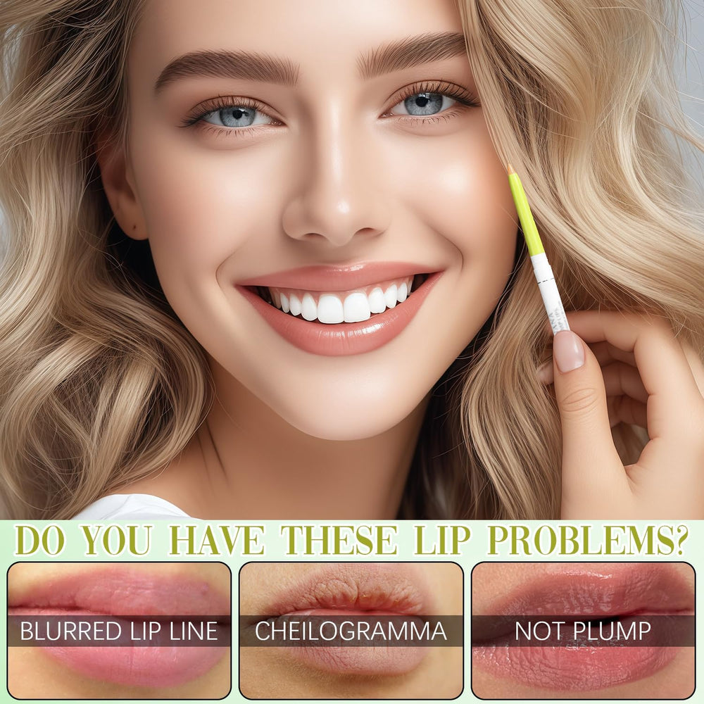 Lips wearing Invisible Extreme Plumping Lip Liner for everyday wear and definition.