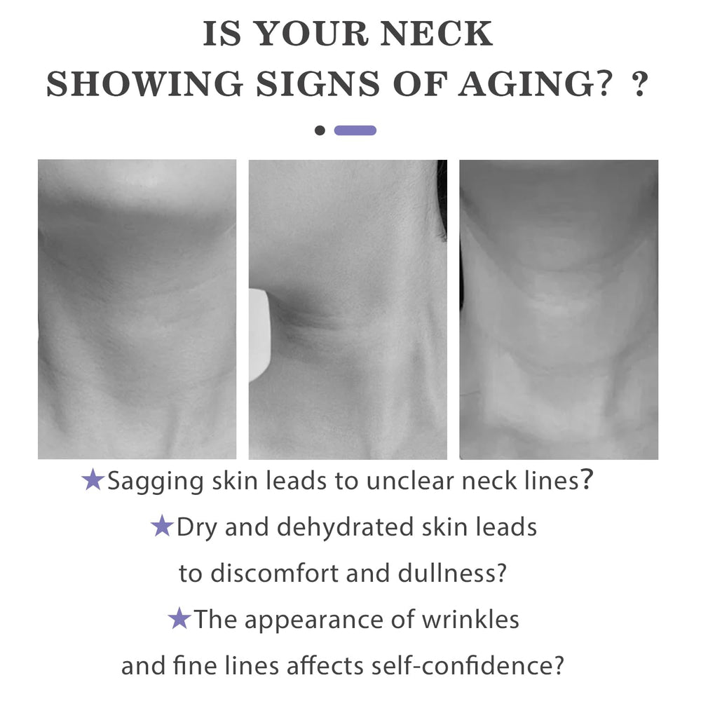 IOIOTCO neck cream application demonstrates quick absorption and hydration