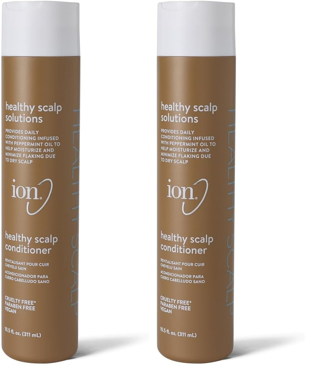 Ion Healthy Scalp Conditioner two-pack bottles for daily scalp conditioning.