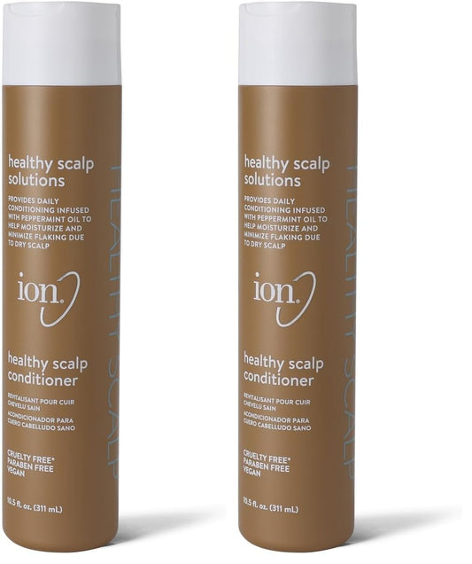 Ion Healthy Scalp Conditioner two-pack bottles for daily scalp conditioning.