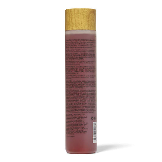 Ion Wellness Nourishing Shampoo lather demonstrating creamy cleanse that moisturizes hair.