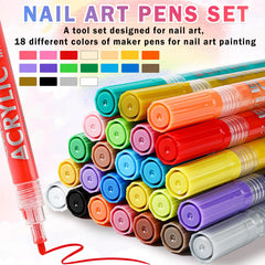 IONSGAKO quick-dry pens deliver clean lines and fast results