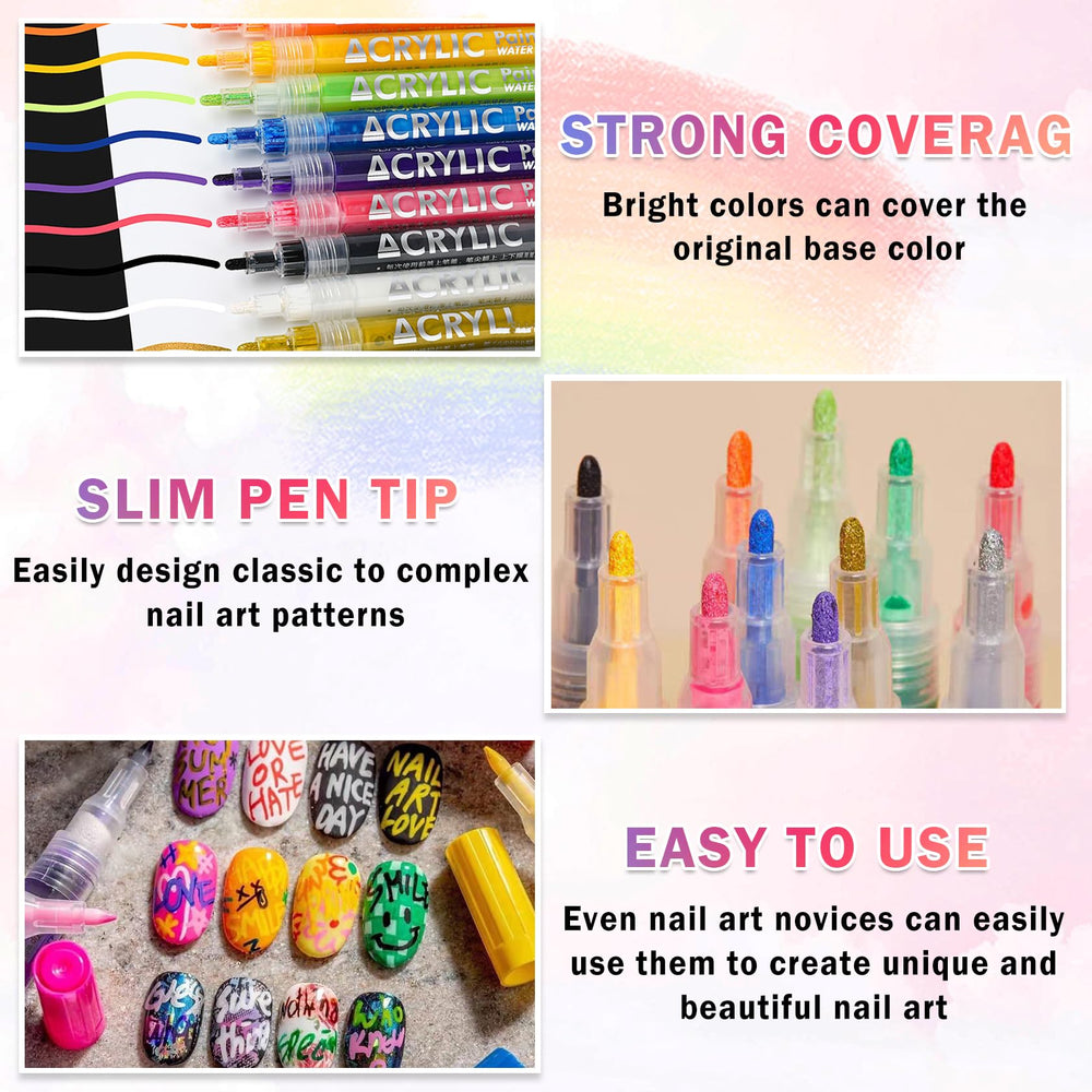 IONSGAKO waterproof markers help designs last through daily wear