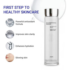 IOPE ferment filtrate glow demonstrates probiotic-inspired hydration and luminosity