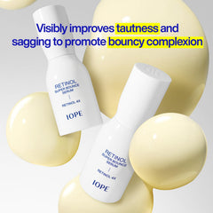 IOPE serum pump close-up highlights easy dispensing for smooth application