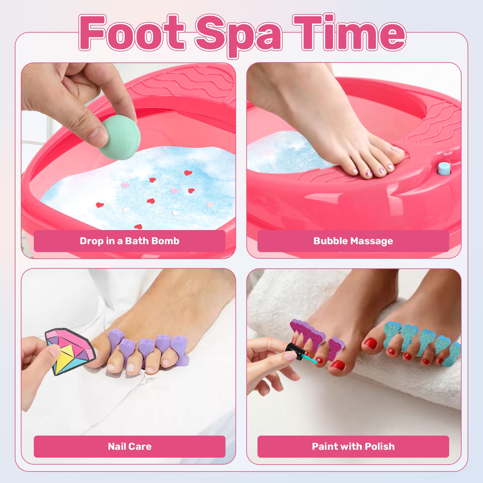 IPOOLTENG nail art stickers and polish for creative mani
