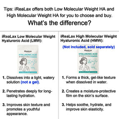 iReaLax powder emphasizes moisture protection when paired with high MW.