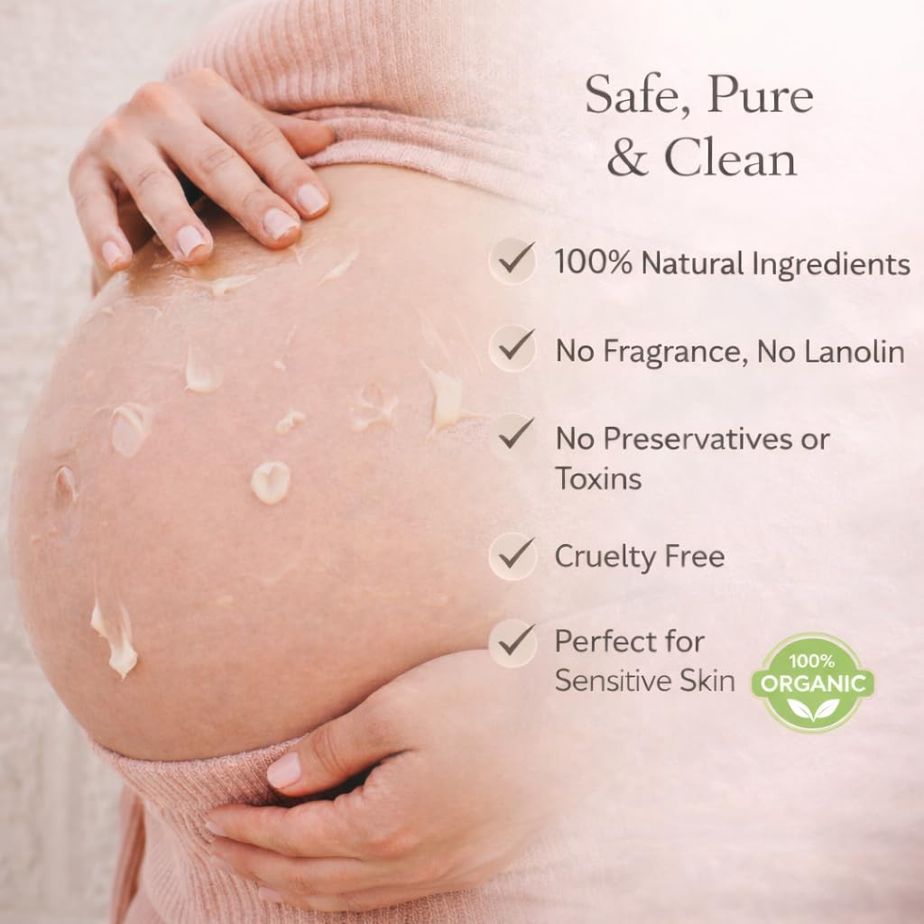 Irene Organics award banner signals trusted pregnancy skincare