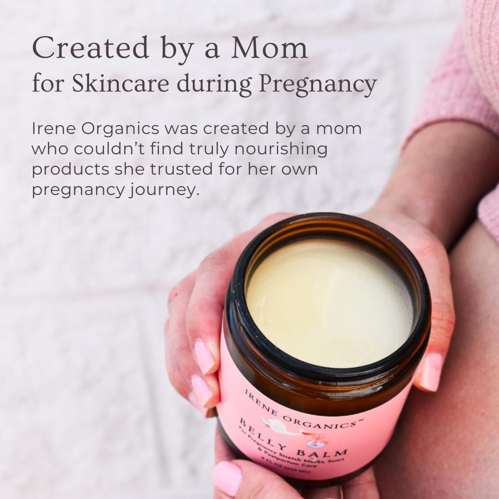 Irene Organics Belly Bundle gift-ready set for moms-to-be