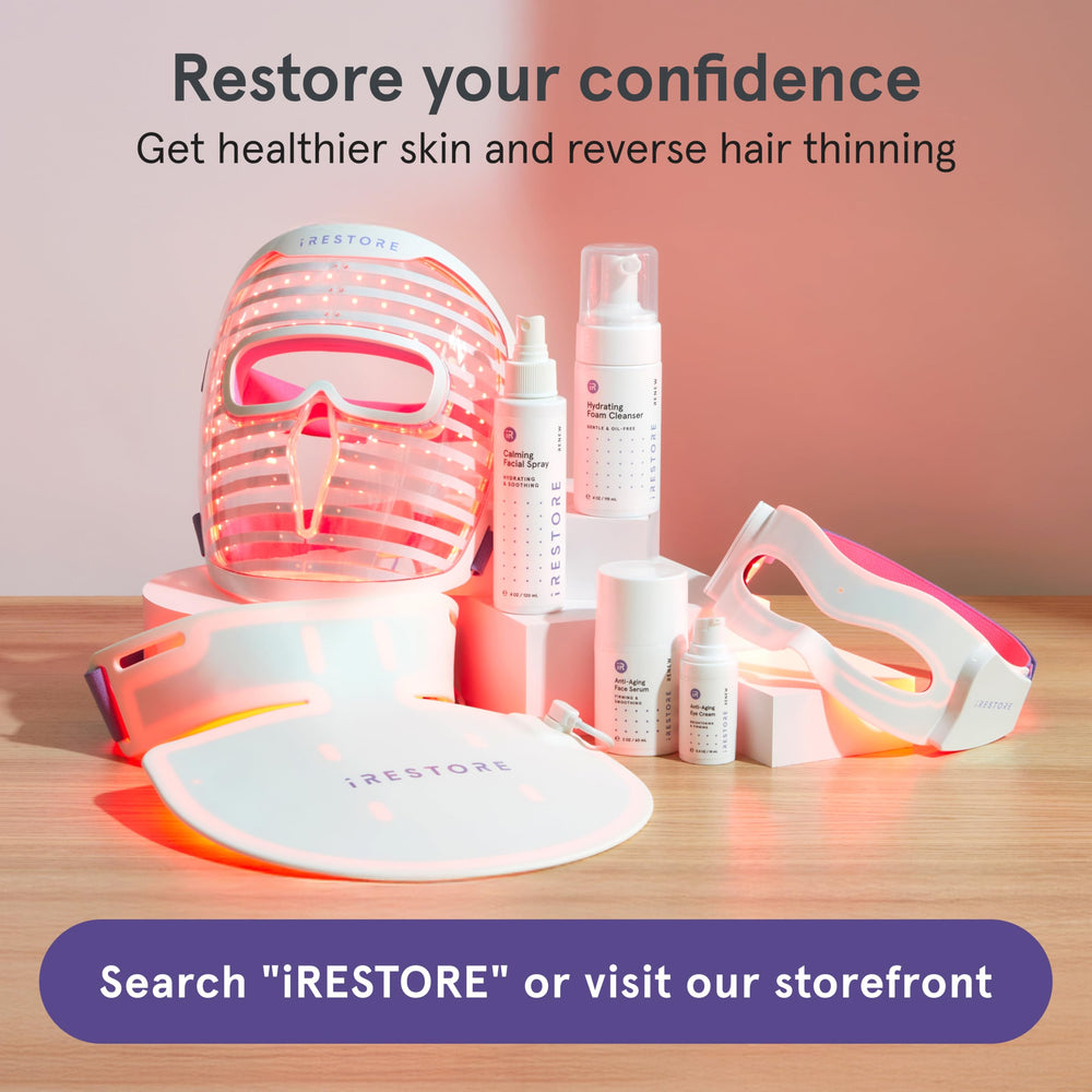 iRestore eye mask shows potential results with consistent use.