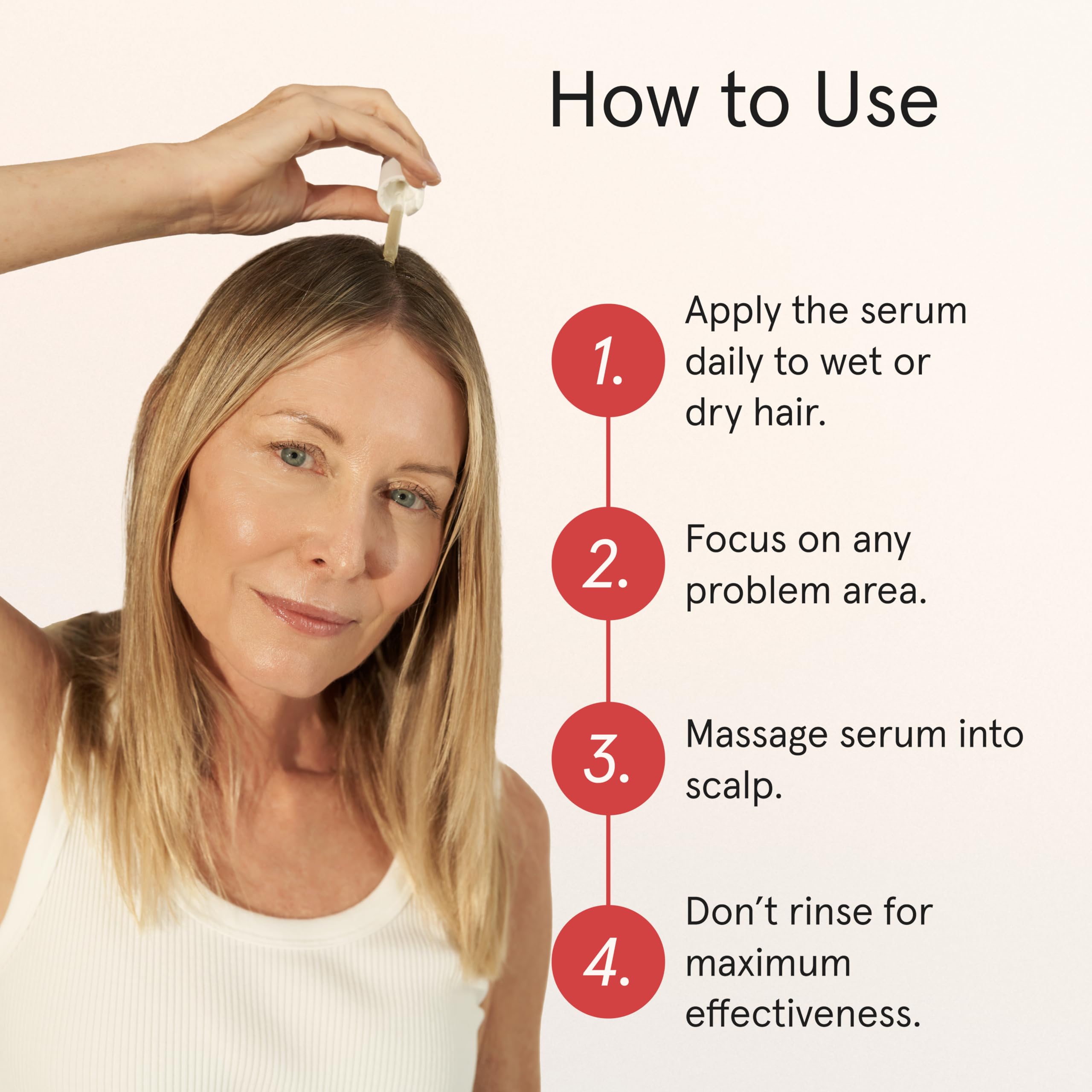 Avocado oil and mushroom extracts in iRestore Scalp Serum nourish scalp and hair texture