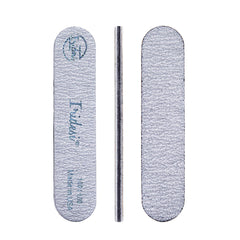 Iridesi mini zebra nail file with 100/180 grit for versatile nail shaping