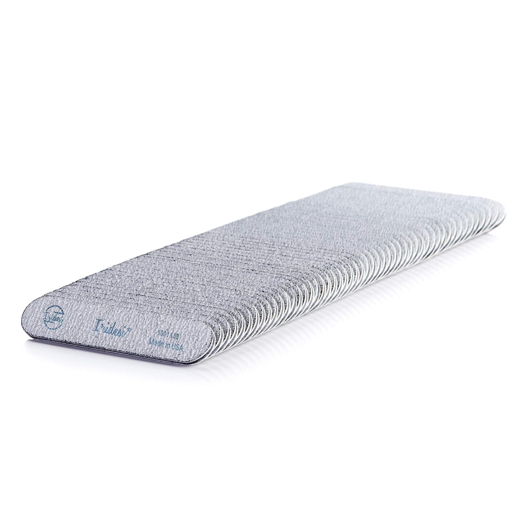 Compact travel-friendly Iridesi nail file ideal for quick touch-ups