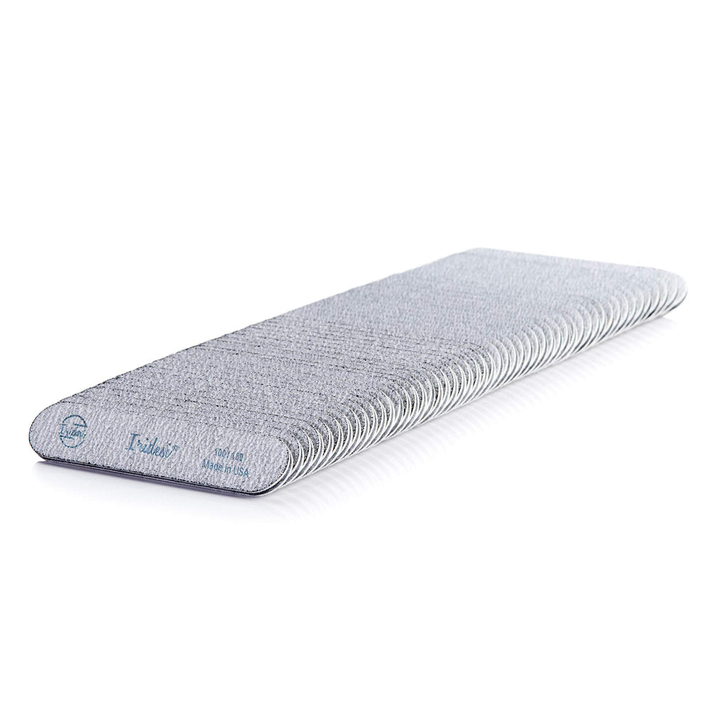 Compact travel-friendly Iridesi nail file ideal for quick touch-ups