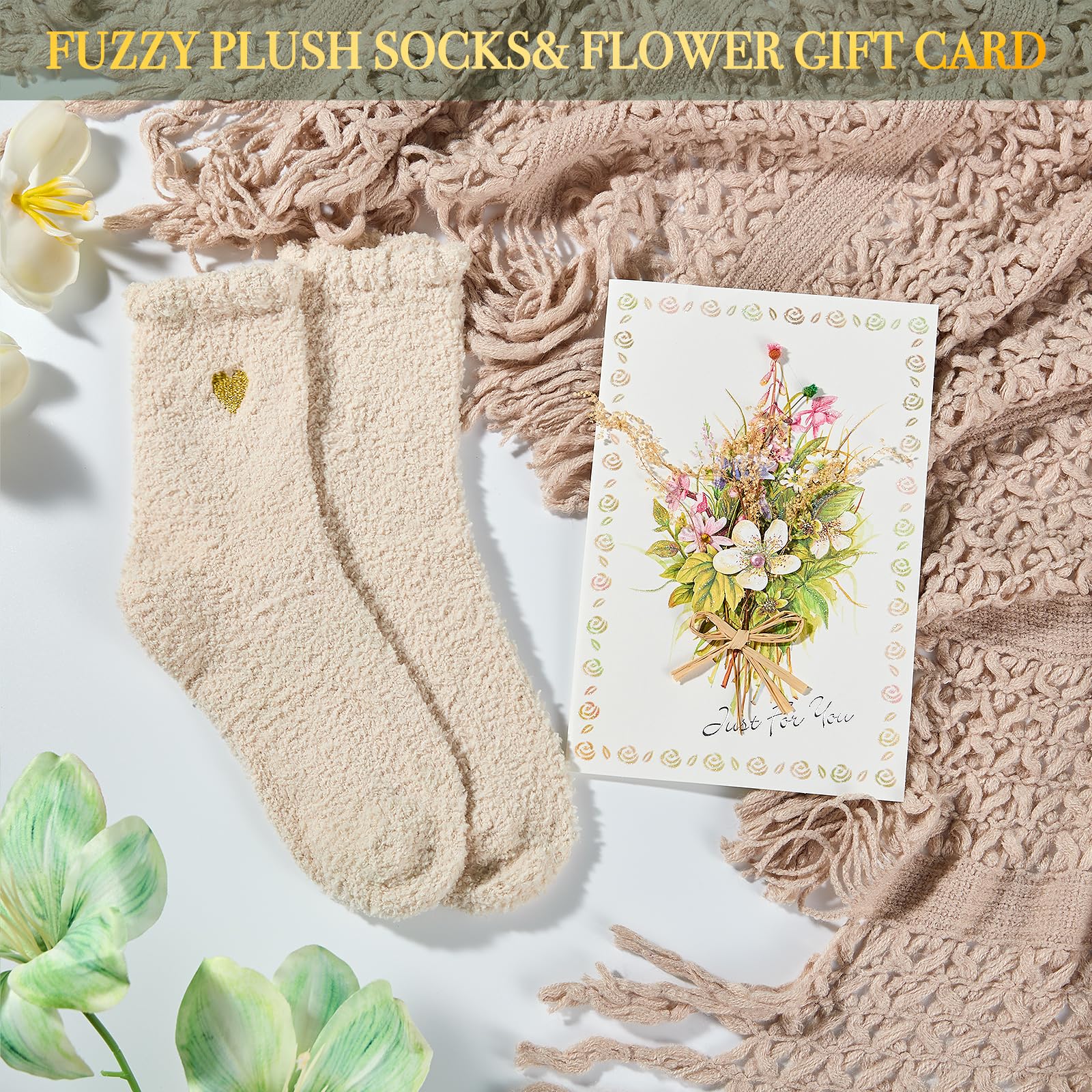 IRINXL plush socks offer all‑day comfort at home