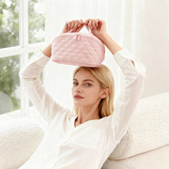 IrisCargo large-capacity makeup bag helps you pack efficiently for trips.