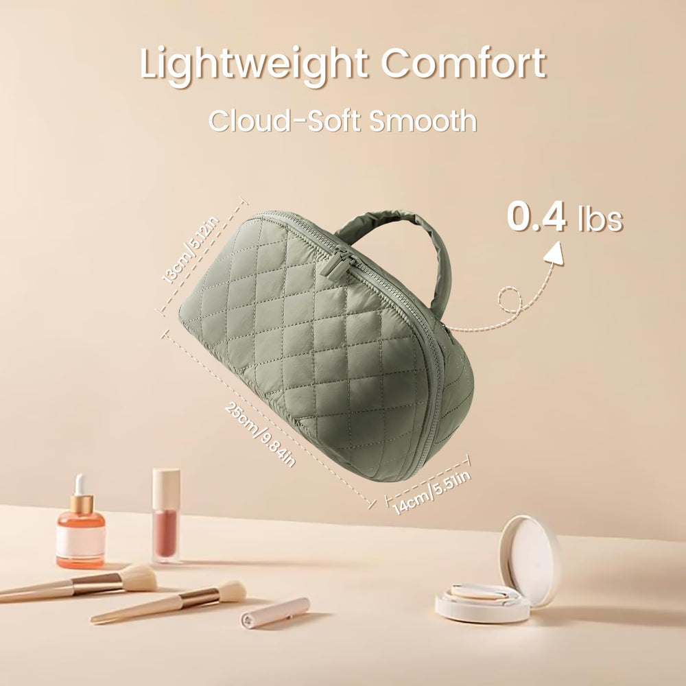 IrisCargo Toiletry Bag waterproof material protects cosmetics during travel