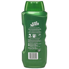 Irish Spring Moisture Blast lather-foam, rich cleansing foam for whole-body freshness.