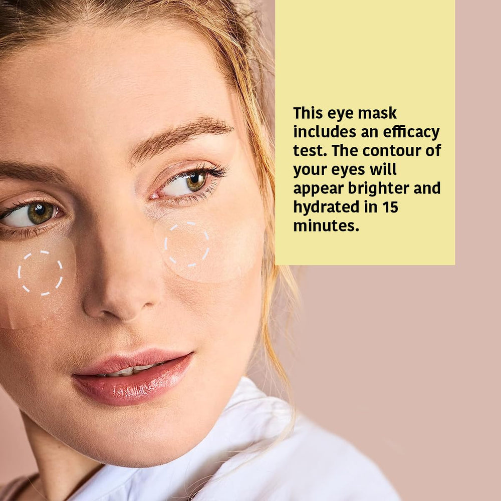 IROHA NATURE Patch reduces dark circles for a brighter eye area.