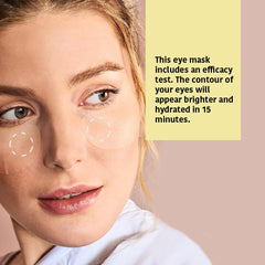 IROHA NATURE Patch reduces dark circles for a brighter eye area.