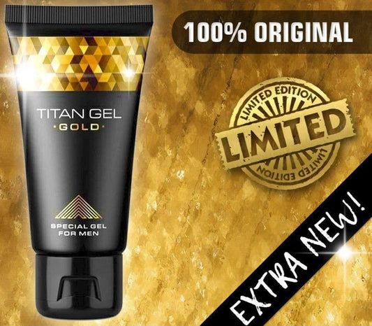 Irvy Titan Gel Gold 3-pack packaging ideal for at home routines