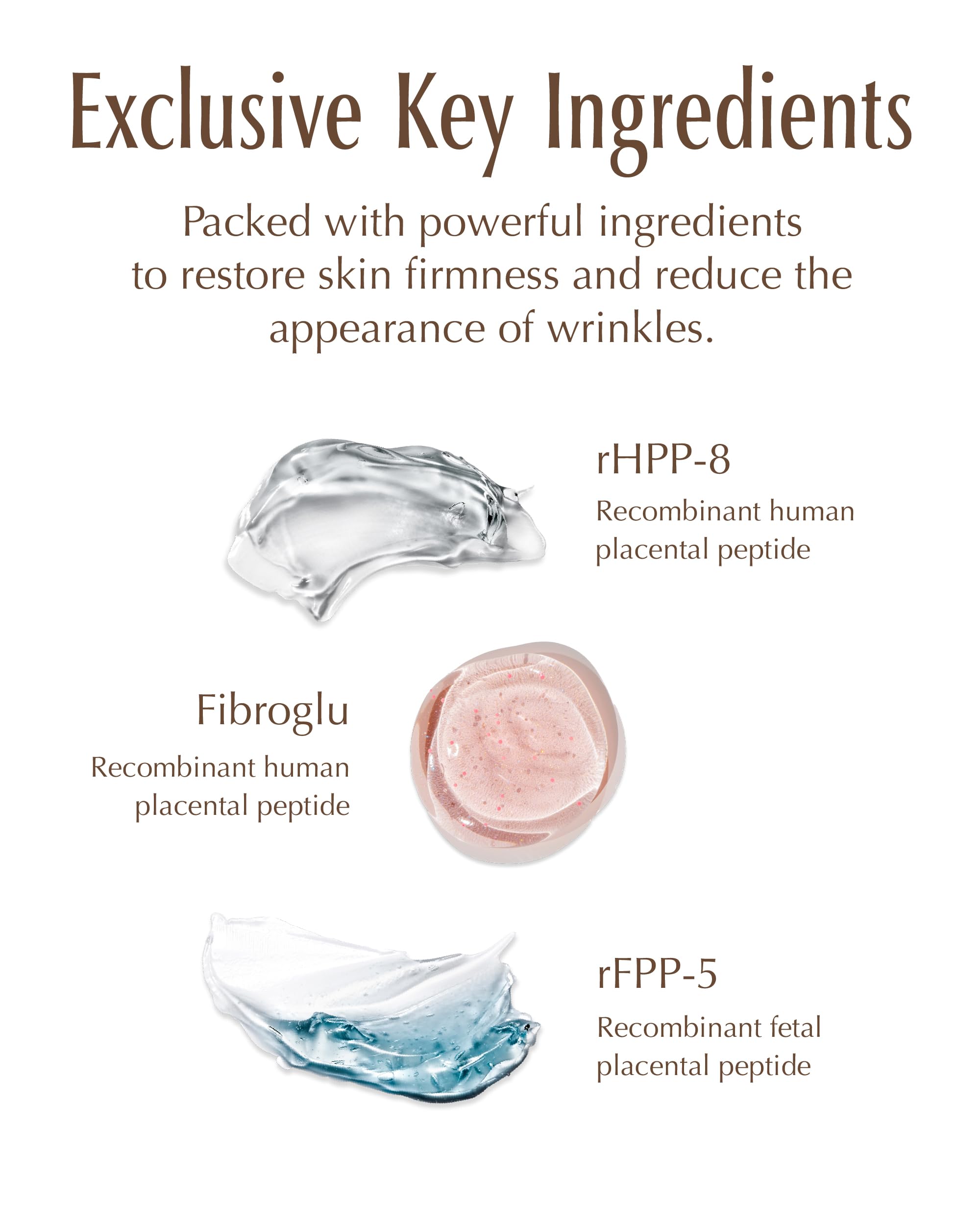 ISA KNOX TE'RVINA AD placenta ingredient highlight with deep hydration.