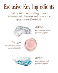 ISA KNOX TE'RVINA AD placenta ingredient highlight with deep hydration.