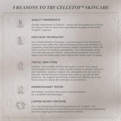 Isagenix Celletoi Moisture Balancing Cleanser botanical blend supports environmental protection and glow.